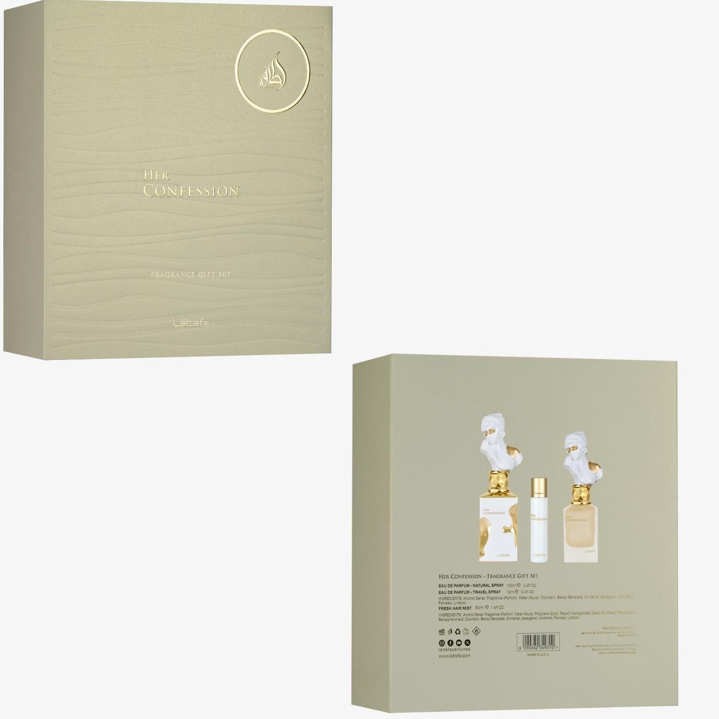 Her Confession 3pcs Gift Set